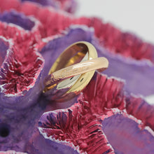 Lade das Bild in den Galerie-Viewer, Cartier Trinity Tricolour 18KT Gold mit Cartier Box in Gr. 55
