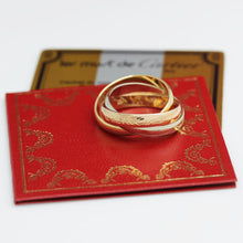 Lade das Bild in den Galerie-Viewer, Les must de Cartier Trinity Tricolour 18KT Gold mit Cartier Box &amp; Papiere in Gr. 52
