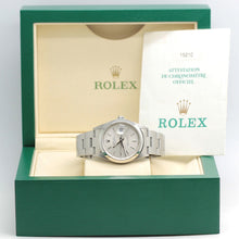 Lade das Bild in den Galerie-Viewer, Rolex Date Stahl Automatik Ref: 15210 mit Rolex Box &amp; Papiere von 2002
