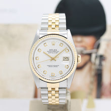 Lade das Bild in den Galerie-Viewer, Datejust Stahl/Gold Ref : 16233
