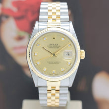 Lade das Bild in den Galerie-Viewer, Datejust Stahl/Gold Ref : 16233
