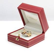 Lade das Bild in den Galerie-Viewer, Les must de Cartier Trinity Tricolour 18KT Gold mit Box &amp; Papiere in Gr. 51
