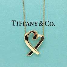 Lade das Bild in den Galerie-Viewer, Tiffany &amp; Co. Paloma Picasso "Loving Heart" Halskette mit Anhänger in 18KT Gold

