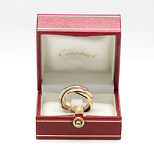 Lade das Bild in den Galerie-Viewer, Les must de Cartier Trinity Tricolour 18KT Gold mit Cartier Box in Gr. 52
