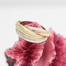Lade das Bild in den Galerie-Viewer, Cartier Trinity Tricolour 18KT Gold mit Cartier Box in Gr. 50
