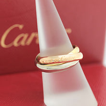 Lade das Bild in den Galerie-Viewer, Cartier Trinity Tricolour 18KT Gold mit Cartier Box in Gr. 54
