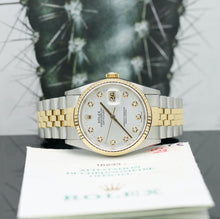 Lade das Bild in den Galerie-Viewer, Datejust Stahl/Gold Ref : 16233
