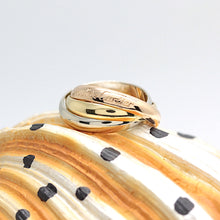 Lade das Bild in den Galerie-Viewer, Les must de Cartier Trinity Tricolour 18KT Gold mit Cartier Box in Gr. 51
