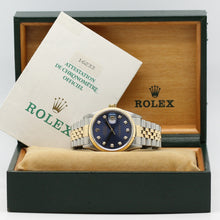 Lade das Bild in den Galerie-Viewer, Datejust Stahl/Gold Ref : 16233
