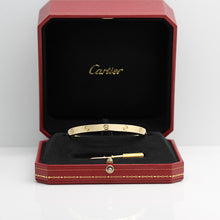 Lade das Bild in den Galerie-Viewer, Cartier Love Armreif Armband Bracelet in Gelbgold 750 Größe 19
