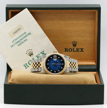 Lade das Bild in den Galerie-Viewer, Datejust Stahl/Gold Ref : 16233
