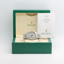Lade das Bild in den Galerie-Viewer, Rolex Datejust Stahl Ref : 16220

