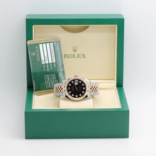 Lade das Bild in den Galerie-Viewer, Rolex Datejust Stahl/Rosegold Ref : 116231 mit Rolex Box &amp; Papiere von 2009
