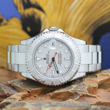 Lade das Bild in den Galerie-Viewer, Rolex Yachtmaster Medium Stahl/Platin Ref: 168622
