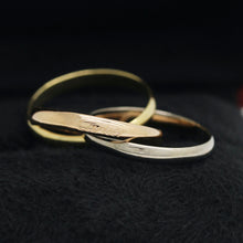 Lade das Bild in den Galerie-Viewer, Cartier Trinity Tricolour 18KT Gold mit Cartier Box in Gr. 54
