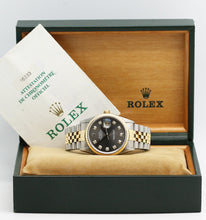 Lade das Bild in den Galerie-Viewer, Datejust Stahl/Gold Ref : 16233
