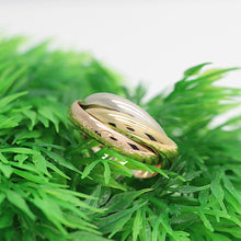 Lade das Bild in den Galerie-Viewer, Les must de Cartier Trinity Tricolour 18KT Gold mit Box &amp; Papiere in Gr. 52
