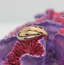 Lade das Bild in den Galerie-Viewer, Les must de Cartier Trinity Tricolour 18KT Gold mit Cartier Box in Gr. 53
