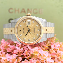 Lade das Bild in den Galerie-Viewer, Datejust Stahl/Gold Ref : 116233
