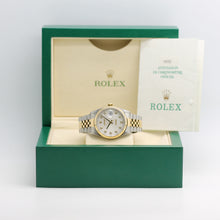 Lade das Bild in den Galerie-Viewer, Datejust Stahl/Gold Ref : 16233
