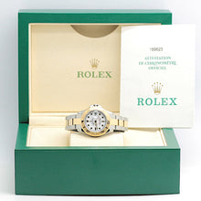 Lade das Bild in den Galerie-Viewer, Rolex Yachtmaster Lady Stahl/Gold Automatik Ref: 169623 mit Rolex Box &amp; Papiere

