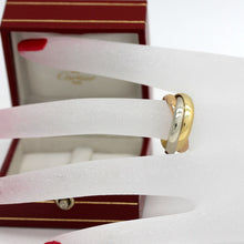 Lade das Bild in den Galerie-Viewer, Cartier Trinity Tricolour 18KT Gold mit Cartier Box in Gr. 50
