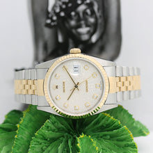 Lade das Bild in den Galerie-Viewer, Rolex Datejust Stahl/Gold Ref : 16233 mit Rolex Box von 1997
