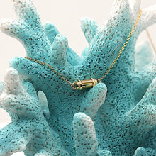 Lade das Bild in den Galerie-Viewer, Tiffany &amp; Co. Halskette mit Zylinder Anhänger in 18KT Gold
