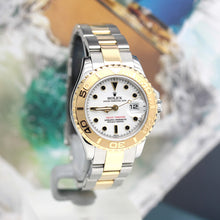 Lade das Bild in den Galerie-Viewer, Rolex Yachtmaster Lady Stahl/Gold Automatik Ref: 169623 mit Rolex Box &amp; Papiere
