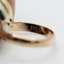 Lade das Bild in den Galerie-Viewer, Les must de Cartier Trinity Tricolour 18KT Gold mit Cartier Box in Gr. 51
