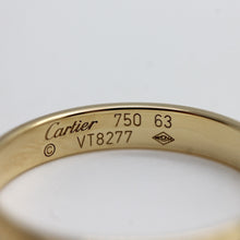 Lade das Bild in den Galerie-Viewer, Cartier Love Ring in 18KT Gold mit Cartier Box in Gr. 63
