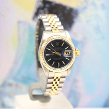 Lade das Bild in den Galerie-Viewer, Rolex Lady Datejust Stahl/Gold Ref: 69173 mit Rolex Box &amp; Papiere von 1993
