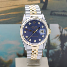 Lade das Bild in den Galerie-Viewer, Datejust Stahl/Gold Ref : 16233
