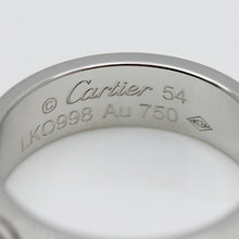 Lade das Bild in den Galerie-Viewer, Cartier Love Ring in 18KT Weißgold mit Cartier Box in Gr. 54 Box &amp; Papiere

