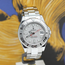 Lade das Bild in den Galerie-Viewer, Rolex Yachtmaster Medium Stahl/Platin Ref: 168622

