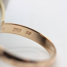 Lade das Bild in den Galerie-Viewer, Cartier Trinity Tricolour 18KT Gold mit Cartier Box in Gr. 50
