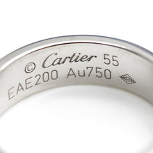 Lade das Bild in den Galerie-Viewer, Cartier Love Ring in 18KT Weißgold mit Cartier Box in Gr. 55

