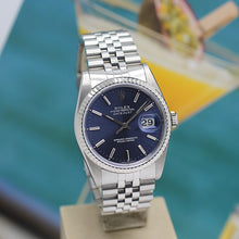 Lade das Bild in den Galerie-Viewer, Rolex Datejust Stahl/Weißgold Ref : 16234
