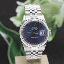 Lade das Bild in den Galerie-Viewer, Rolex Datejust Stahl/Weißgold Ref : 16234
