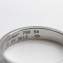 Lade das Bild in den Galerie-Viewer, Cartier Love Ring in 18KT Weißgold mit Cartier Box in Gr. 54

