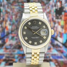 Lade das Bild in den Galerie-Viewer, Datejust Stahl/Gold Ref : 16233
