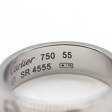 Lade das Bild in den Galerie-Viewer, Cartier Love Ring in 18KT Weißgold mit Cartier Box in Gr. 55
