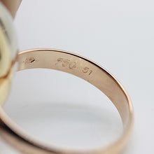 Lade das Bild in den Galerie-Viewer, Les must de Cartier Trinity Tricolour 18KT Gold mit Cartier Box in Gr. 51
