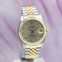 Lade das Bild in den Galerie-Viewer, Rolex Datejust Medium Stahl/Gold Ref: 68273 mit Box von 1994
