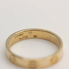 Lade das Bild in den Galerie-Viewer, Cartier Love Ring in 18KT Gelbgold mit Cartier Box in Gr. 51
