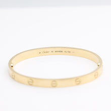 Lade das Bild in den Galerie-Viewer, Cartier Love Armreif Armband Bracelet in Gelbgold 750 Größe 19
