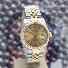 Lade das Bild in den Galerie-Viewer, Datejust Stahl/Gold Ref : 16233
