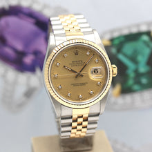 Lade das Bild in den Galerie-Viewer, Datejust Stahl/Gold Ref : 16233
