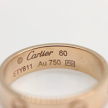 Lade das Bild in den Galerie-Viewer, Cartier Love Ring in 18KT Rosegold mit Cartier Box in Gr. 60
