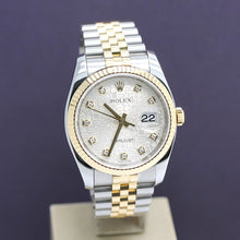 Lade das Bild in den Galerie-Viewer, Rolex Datejust Stahl/Weißgold Ref : 116233
